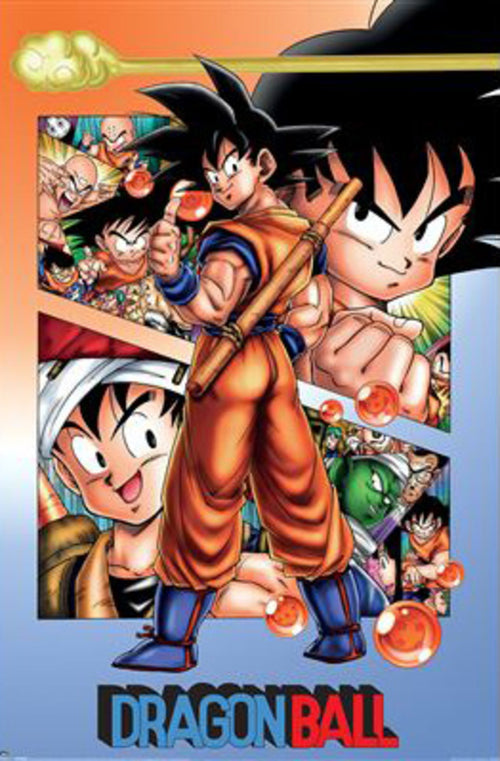 Poster Dragon Ball Goku 61x91 5cm PP2501608 | Yourdecoration.be