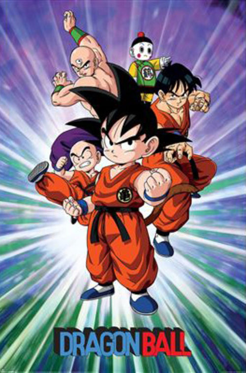 Poster Dragon Ball Group 61x91 5cm PP2501612 | Yourdecoration.be