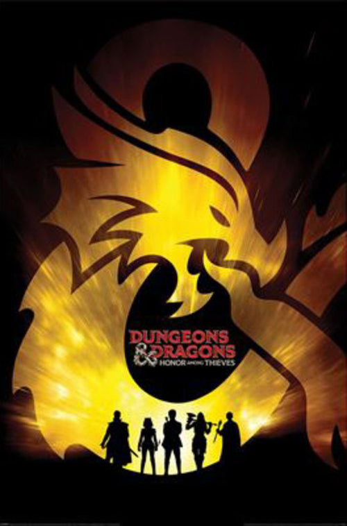 Poster Dungeons Dragons Movie Ampersand radiance 61x91 5cm Pyramid PP35216 | Yourdecoration.be