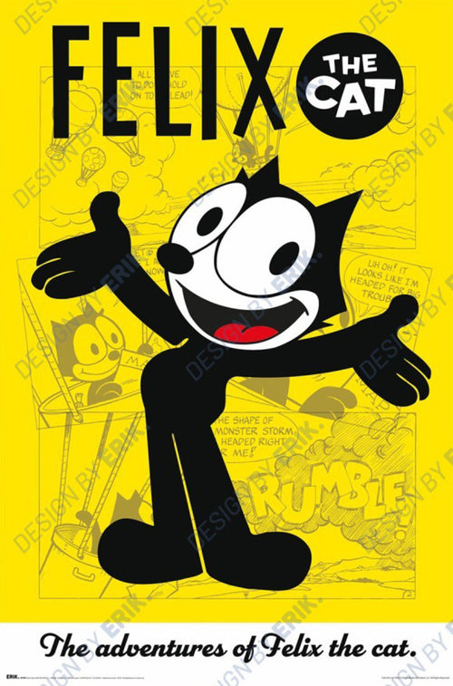 Poster Felix The Cat 61x91 5cm GPE6101 | Yourdecoration.be