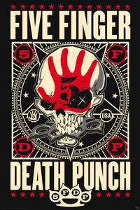 Poster Five Finger Death Punch Knucklehead 61x91 5cm GBYDCO448 | Yourdecoration.be