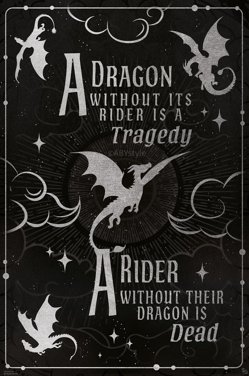 Poster Fourth Wing Quotes 61x91 5cm GBYDCOA049 | Yourdecoration.be