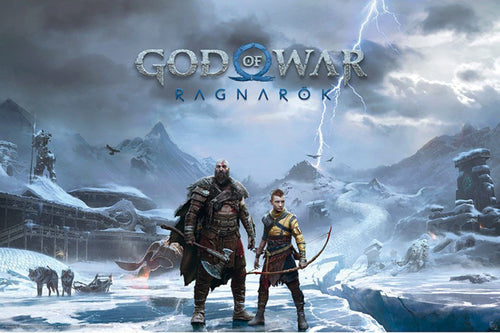 Poster God Of War Key Art 91 5x61cm Abystyle GBYDCO513 | Yourdecoration.be