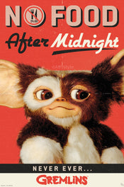 Poster Gremlins No Food After Midnight 61x91 5cm GBYDCOA002 | Yourdecoration.be