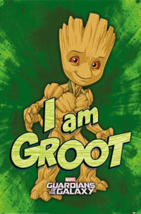 Poster Guardians Of The Galaxy I Am Groot 61x91 5cm Pyramid PP35043 | Yourdecoration.be
