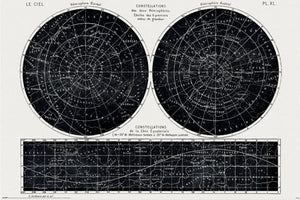 Poster Guillemin Amedee Constellations 91 5x61cm PP2400687 | Yourdecoration.be