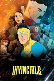 Poster Invincible Character Montage 61x91 5cm PP2510492 | Yourdecoration.be