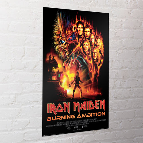 Poster Iron Maiden Burning Ambition 61x91 5cm PP2512952 Sfeer | Yourdecoration.be