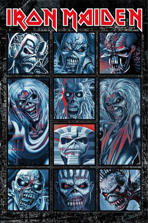 Poster Iron Maiden Ten Eddies 61x91 5cm Pyramid PP35284 | Yourdecoration.be