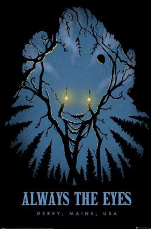 Poster It Welcom To Derry Always The Eyes 61x91 5cm PP2510322 | Yourdecoration.be