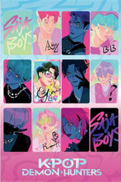 Poster K Pop Demon Hunters Light And Dark 61x91 5cm PP2510670 | Yourdecoration.be