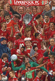 Poster Liverpool Legends 61x91 5cm Grupo Erik GPE6017 | Yourdecoration.be