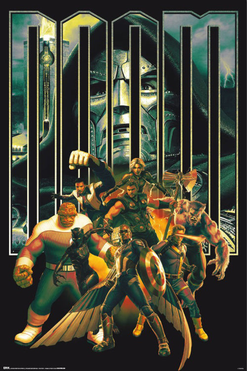 Poster Marvel Avengers Doomsday 2 61x91 5cm GPE6050 | Yourdecoration.be