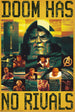 Poster Marvel Avengers Doomsday Doom Has No Rivals 61x91 5cm GPE6086 | Yourdecoration.be