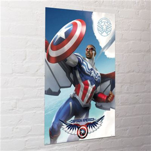 Poster Marvel Captain America Flying 61x91 5cm PP2404917 2 | Yourdecoration.be