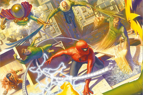 Poster Marvel Spider Man Vs The Sinister Six 61x91 5cm Grupo Erik GPE5787 | Yourdecoration.be