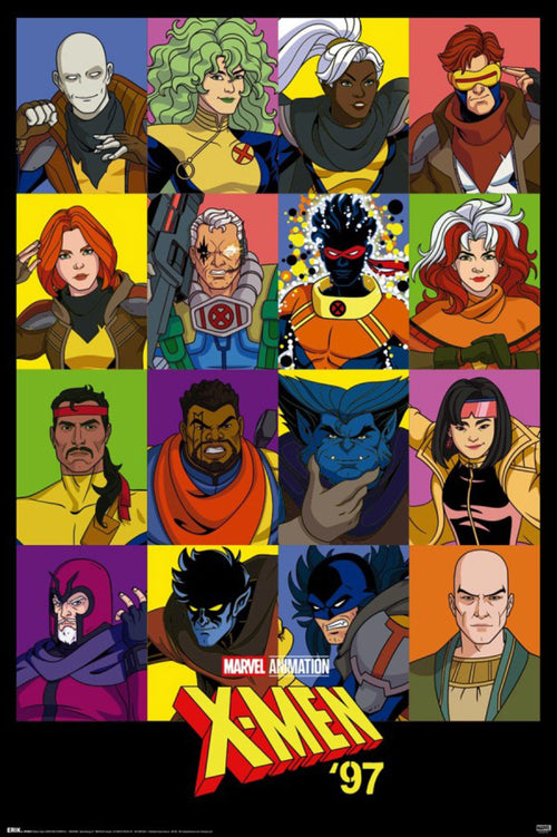 Poster Marvel X Men 97 Season 2 61x91 5cm GPE6047 | Yourdecoration.be