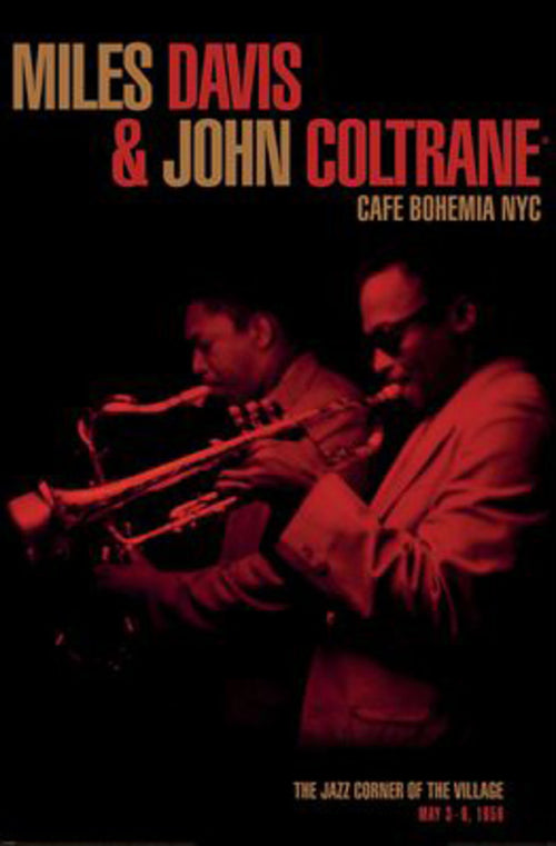 Poster Miles Davis And John Coltrane Cafe Bohemia 61x91 5cm PP2501153 | Yourdecoration.be