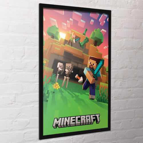 Poster Minecraft Cinematic Skeletons 61x91 5cm PP2512250 Sfeer | Yourdecoration.be