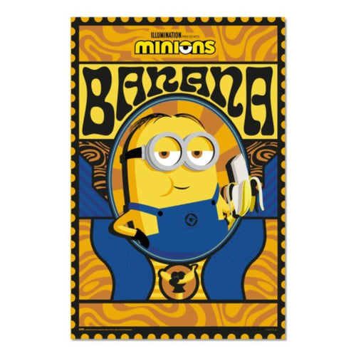 Poster Minions Banana 61x91 5cm Grupo Erik GPE5968 | Yourdecoration.be