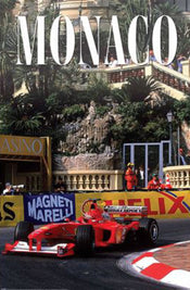 Poster Monaco Race 61x91 5cm PP2500856 | Yourdecoration.be