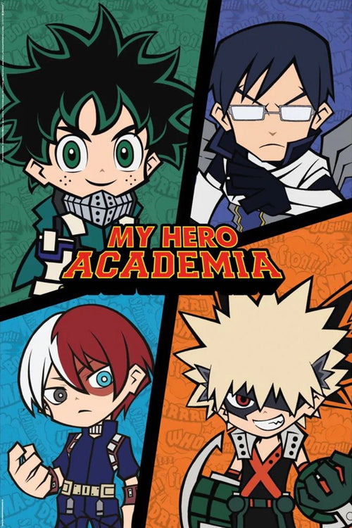 Poster My Hero Academia Chibi 61x91 5cm Pyramid PP35269 | Yourdecoration.be