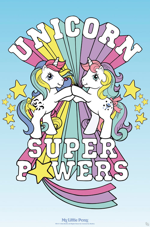 Poster My Little Pony Unicorn Super Powers 61x91 5cm Abystyle GBYDCO540 | Yourdecoration.be