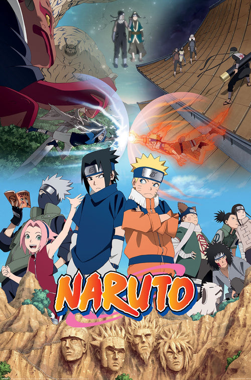 Poster Naruto Divided 61x91 5cm PP2513173 | Yourdecoration.be