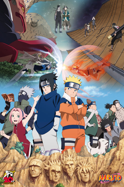 Poster Naruto Will Of Fire 61x91 5cm Abystyle GBYDCO562 | Yourdecoration.be