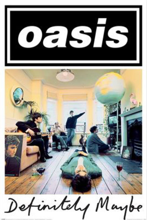 Poster Oasis Definitely Maybe 61x91 5cm PP2511652 | Yourdecoration.be