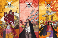 Poster One Piece Captains And Boats 91 5x61cm Abystyle GBYDCO490 | Yourdecoration.be