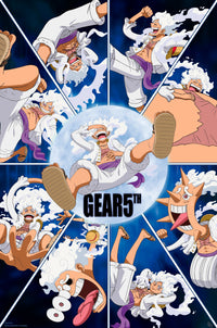 Poster One Piece Gear 5Th Looney 61x91 5cm Abystyle GBYDCO503 | Yourdecoration.be
