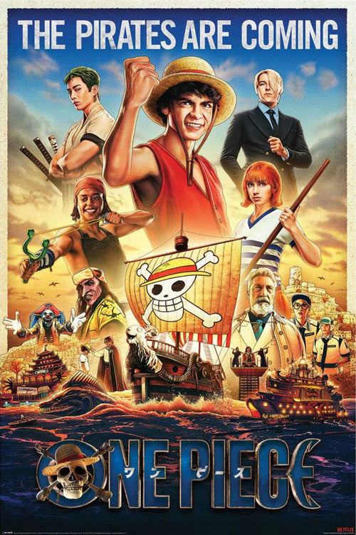 Poster One Piece Live Action Pirates Incoming 61x91 5cm Pyramid PP35389 | Yourdecoration.be