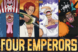 Poster One Piece The Four Emperors 91 5x61cm GBYDCO993 | Yourdecoration.be