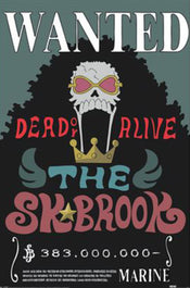 Poster One Piece Wanted Brook 61x91 5cm PP2501061 | Yourdecoration.be