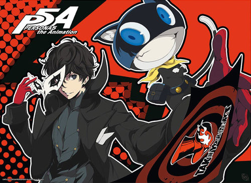 Poster Persona 5 Joker And Mona 52x38cm Abystyle GBYDCO333 | Yourdecoration.be
