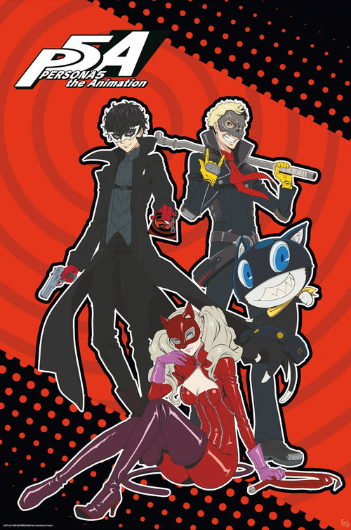 Poster Persona 5 Phantom Thieves 61x91 5cm Abystyle GBYDCO331 | Yourdecoration.be