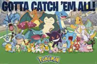 Poster Pokemon All Time Favorites 91 5x61cm Abystyle GBYDCO549 | Yourdecoration.be