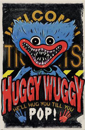 Poster Poppy Playtime Huggy Wuggy 61x91 5cm PP2512237 | Yourdecoration.be
