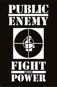 Poster Public Enemy Fight The Power 61x91 5cm Pyramid PP34766 | Yourdecoration.be