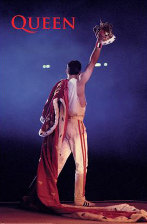 Poster Queen Wembley Crown 61x91 5cm PP2512139 | Yourdecoration.be