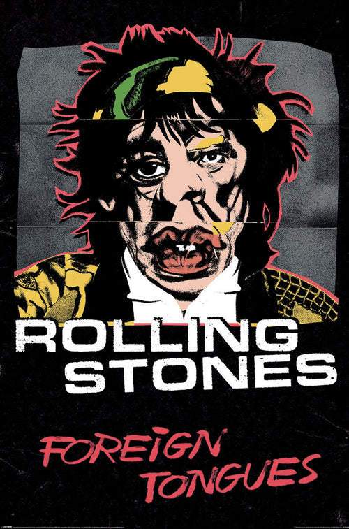 Poster Rolling Stones Foreign Tongues Album 61x91 5cm PP2513359 | Yourdecoration.be