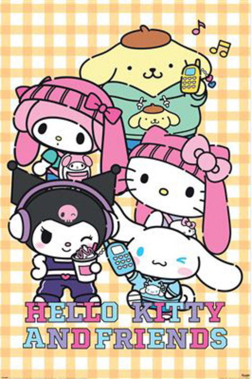 Poster Sanrio Hello Kitty Pop 61x91 5cm PP2501394 | Yourdecoration.be