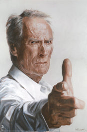 Poster Sebastian Kruger Clint Eastwood 61x91 5cm GPE6064 | Yourdecoration.be