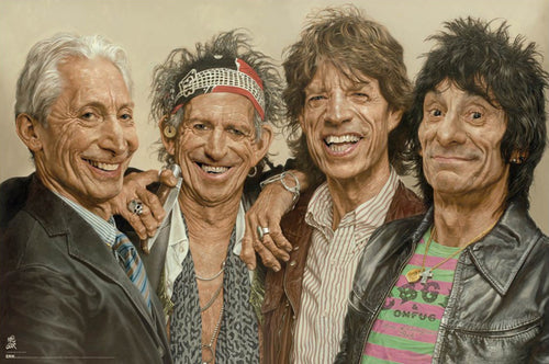 Poster Sebastian Kruger The Rolling Stones 91 5x61cm GPE6067 | Yourdecoration.be