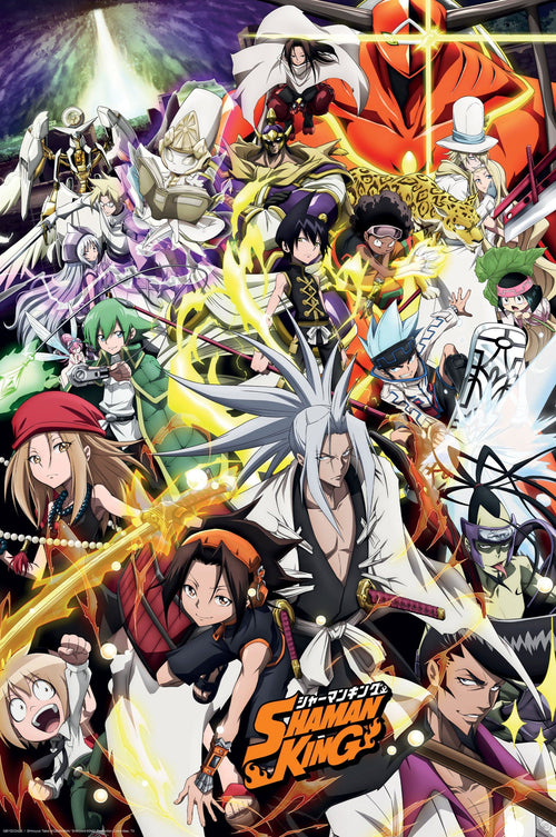 Poster Shaman King Key Visual 61x91 5cm Abystyle GBYDCO423 | Yourdecoration.be
