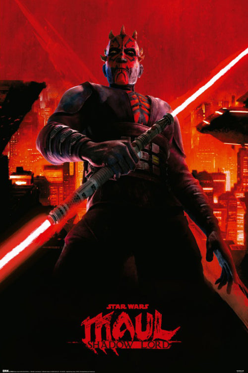 Poster Star Wars Darth Maul Shadow Lord 61x91 5cm GPE6042 | Yourdecoration.be