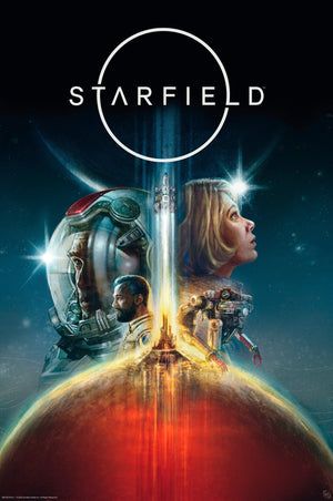Poster Starfield Journey Through Space 61x91 5cm Abystyle GBYDCO516 | Yourdecoration.be