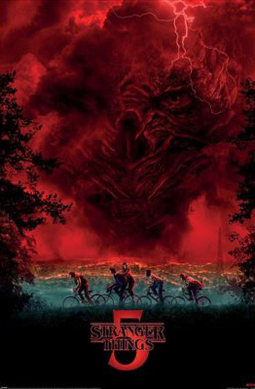 Poster Stranger Things 5 Vecna Sky 61x91 5cm PP2510185 | Yourdecoration.be