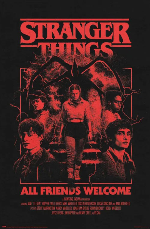 Poster Stranger Things S5 Poster 61x91 5cm GPE5958 | Yourdecoration.be
